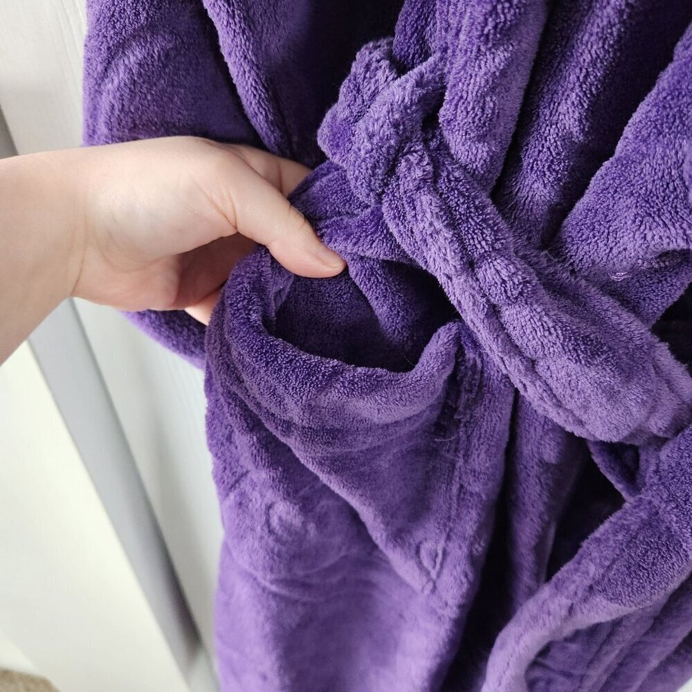 Croft & Barrow Purple Robe - Picture 6 of 9